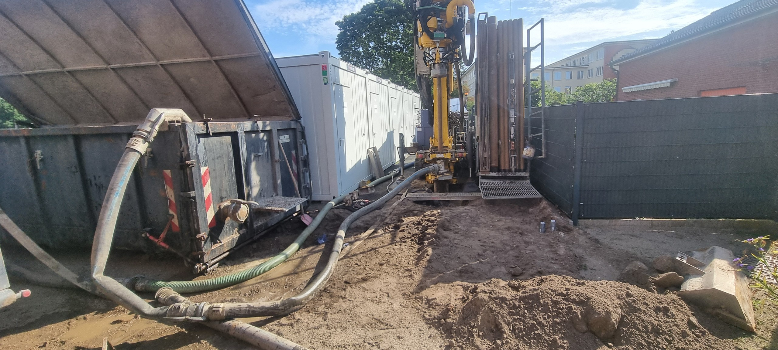 Bohrung eines Kühl- und Prozesswasserbrunnen